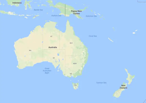 Continent of Australia - Australia Facts for Kids