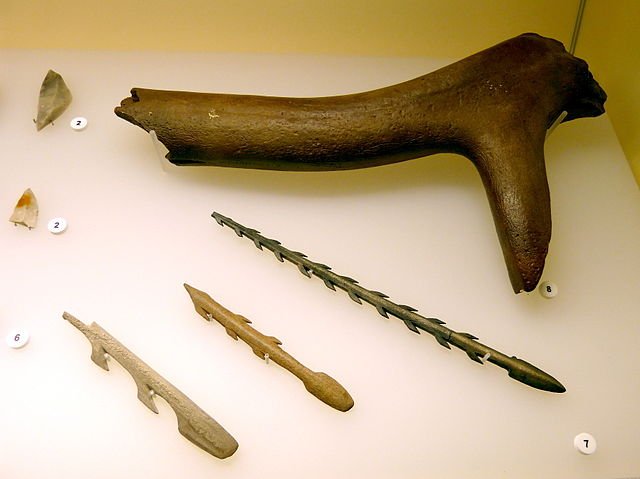 Harpoons - stone age tools
