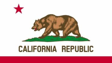 California Facts For Kids - Flag
