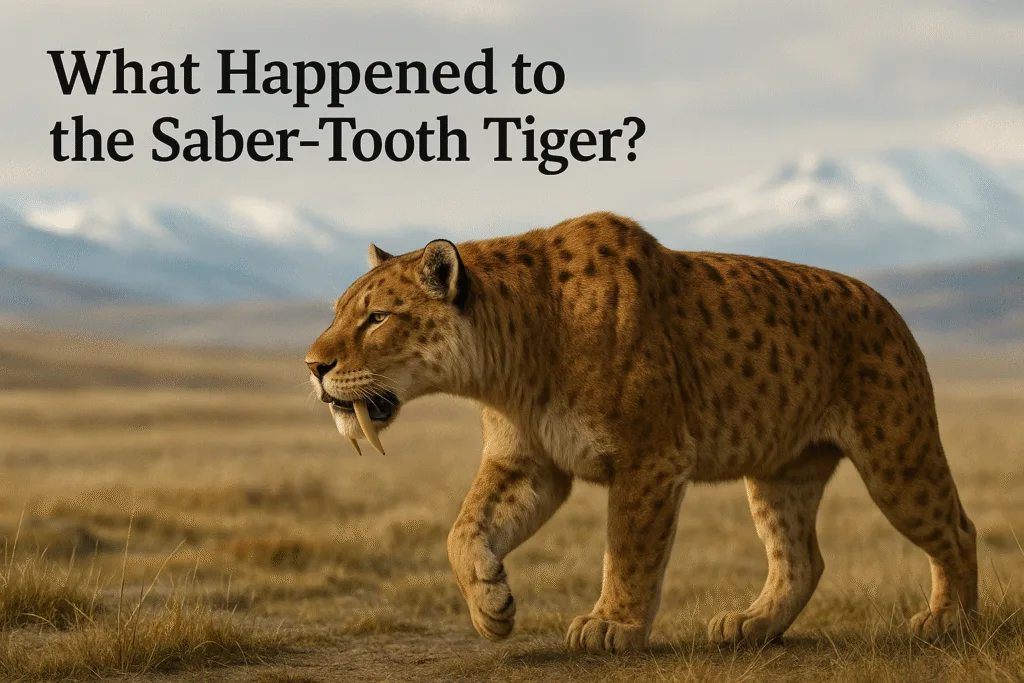 What happened to the Saber-Tooth Tiger?