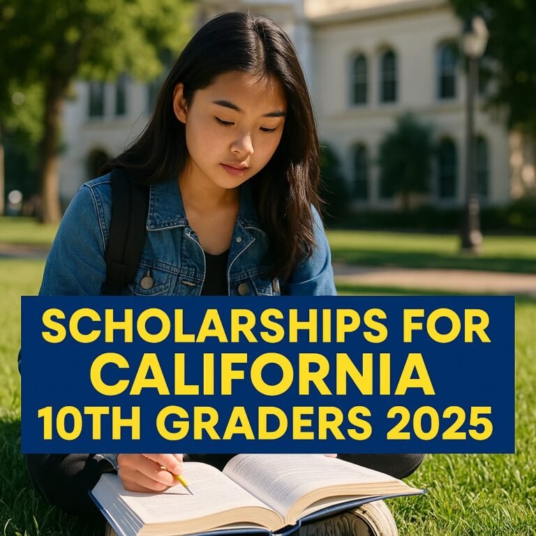 Scholarships for California High School Sophomores