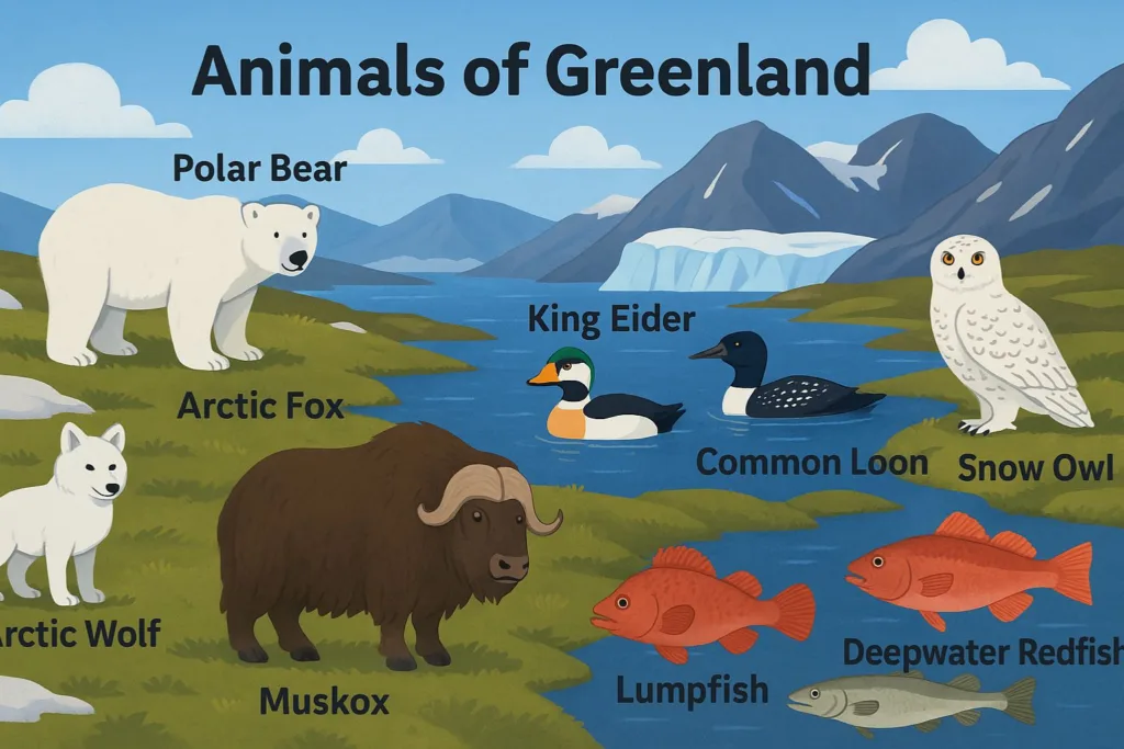 Animals of Greenland