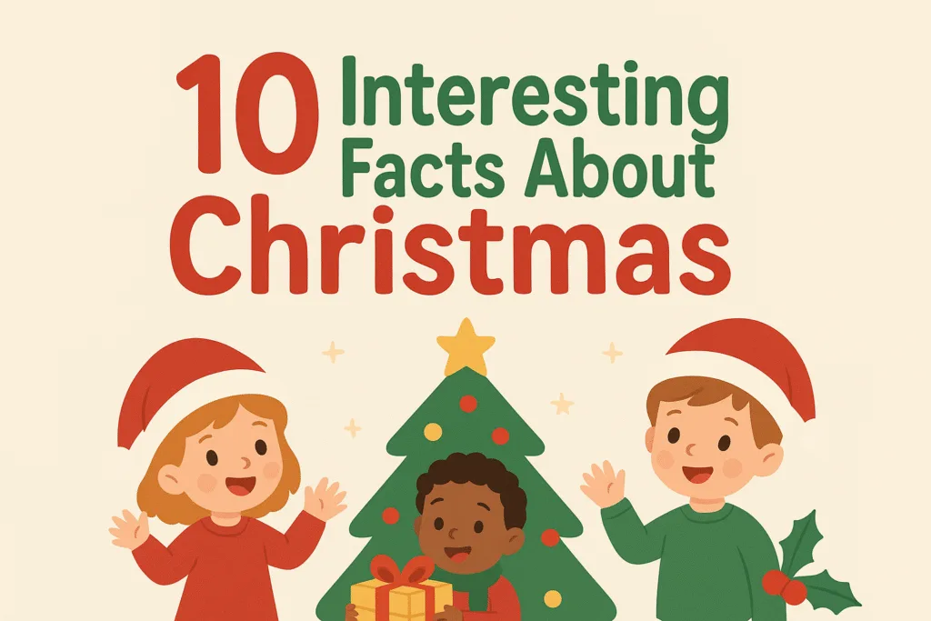 10 Interesting Facts About Chritmas for Kids