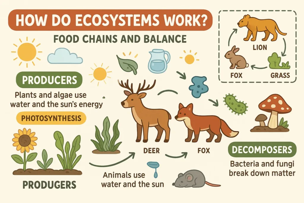 How do Ecosystems work?