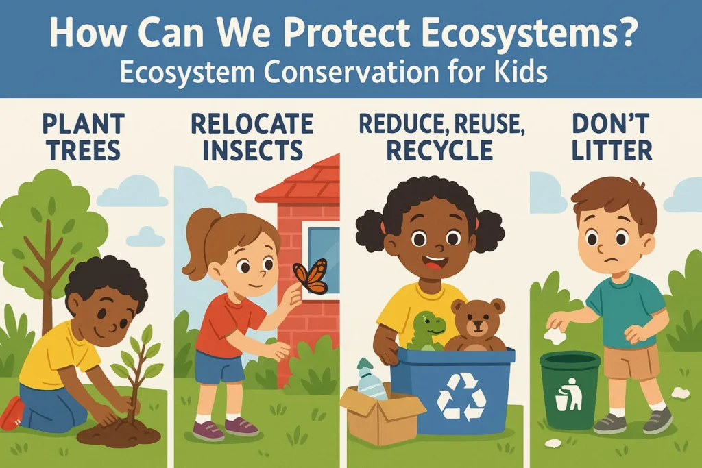 How can we protect Ecosystems?