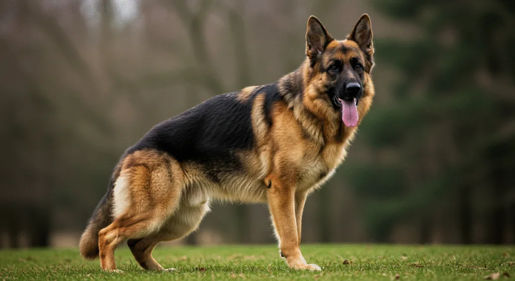What a Healthy German Shepherd Looks Like