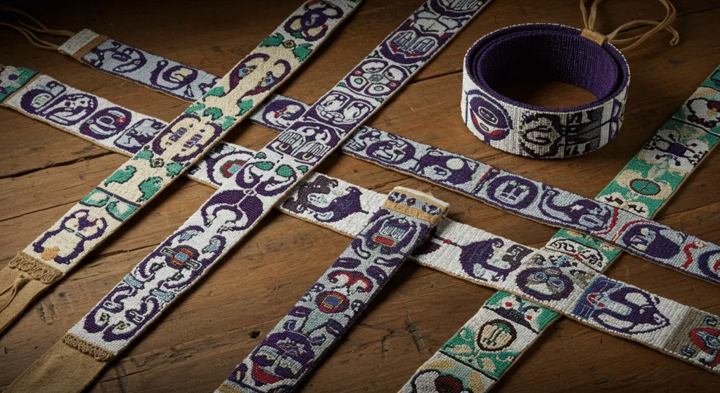 Mohawk Nation Beaded wampum belts