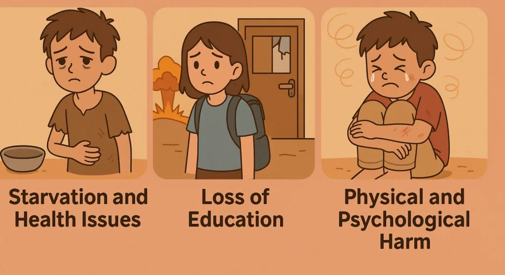 Impact of Israel Palestine Conflict on Children