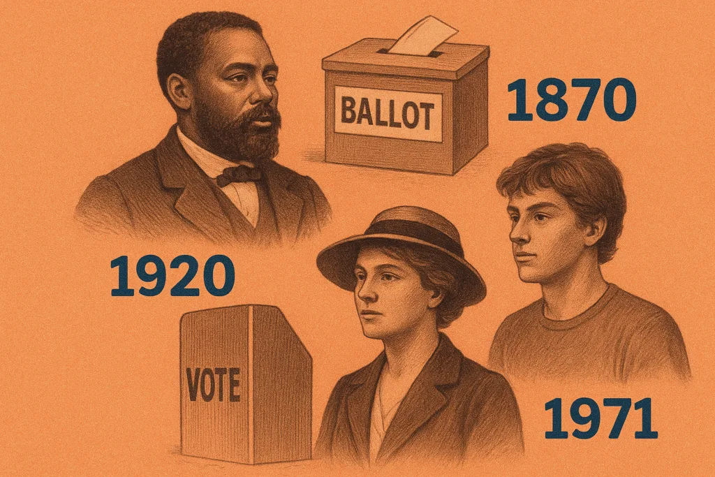 Not Everyone Like Women, People of Colour, etc. Could Vote in the Past