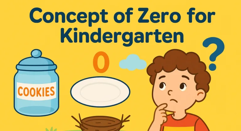 Concept of Zero for Kindergarten