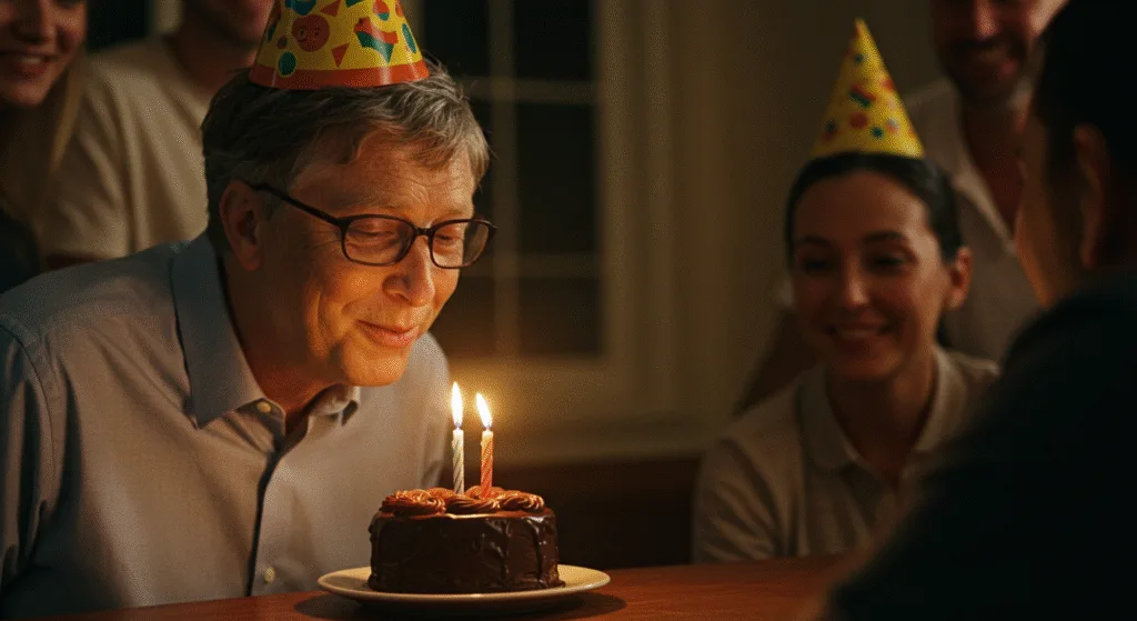 Famous Birthdays in October like Bill Gates