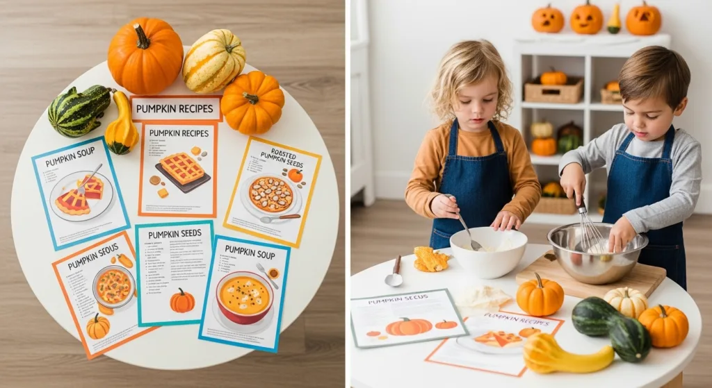 Interactive Pumpkin Related Activities for kids