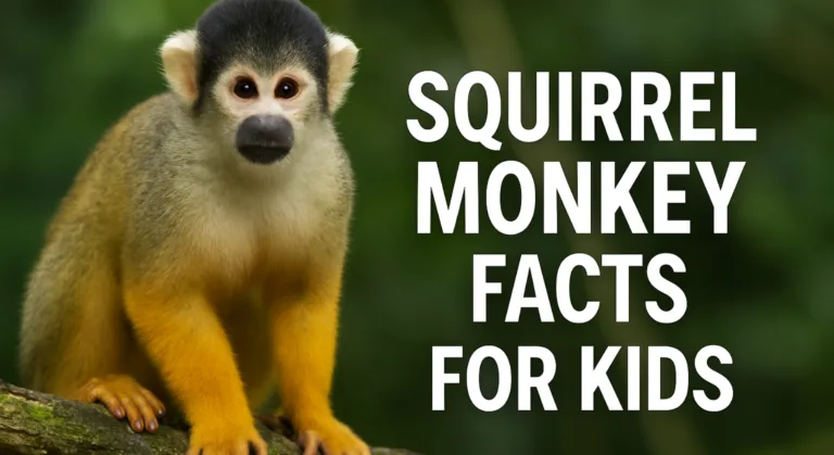 Squirrel Monkey Facts For Kids