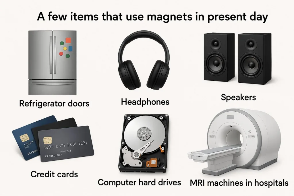 Magnets Through Time and Present Day