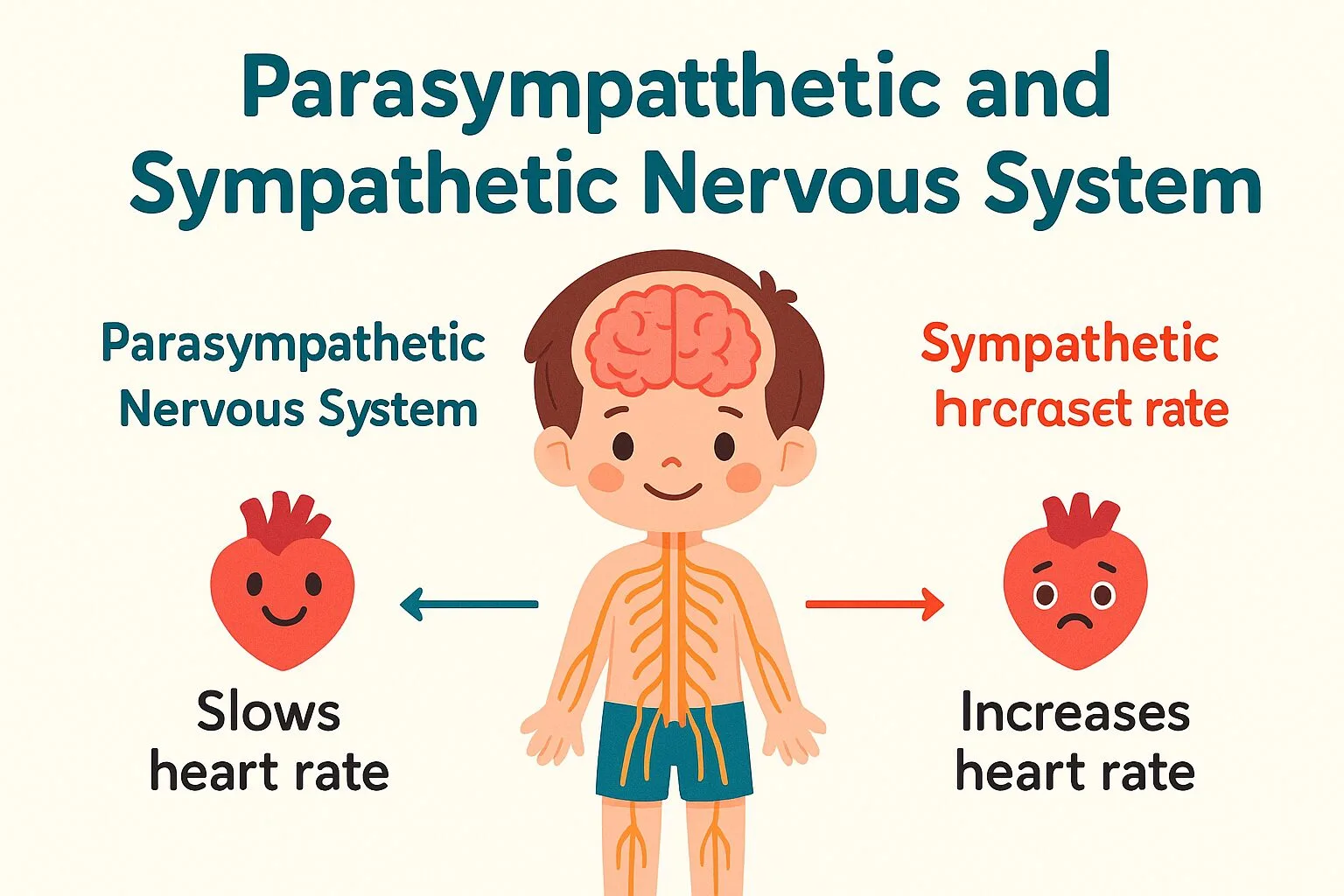 Parasympathetic and Sympathetic Nervous System for Kids