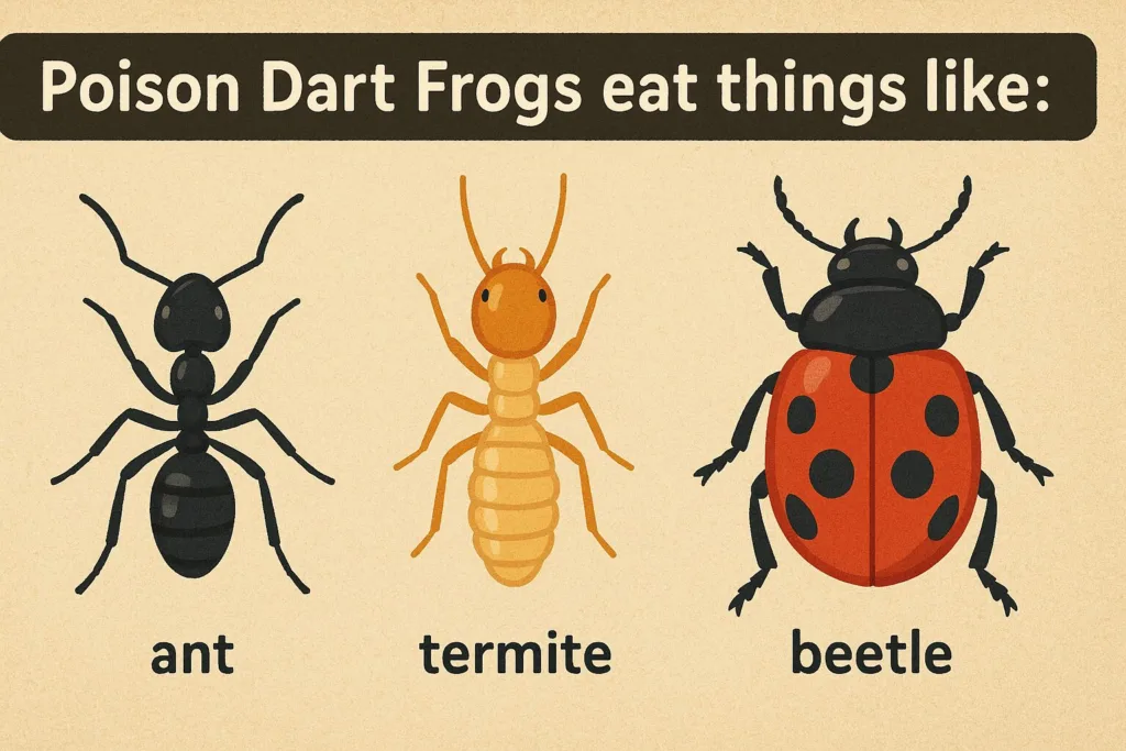 What Do Poison Dart Frogs Eat?