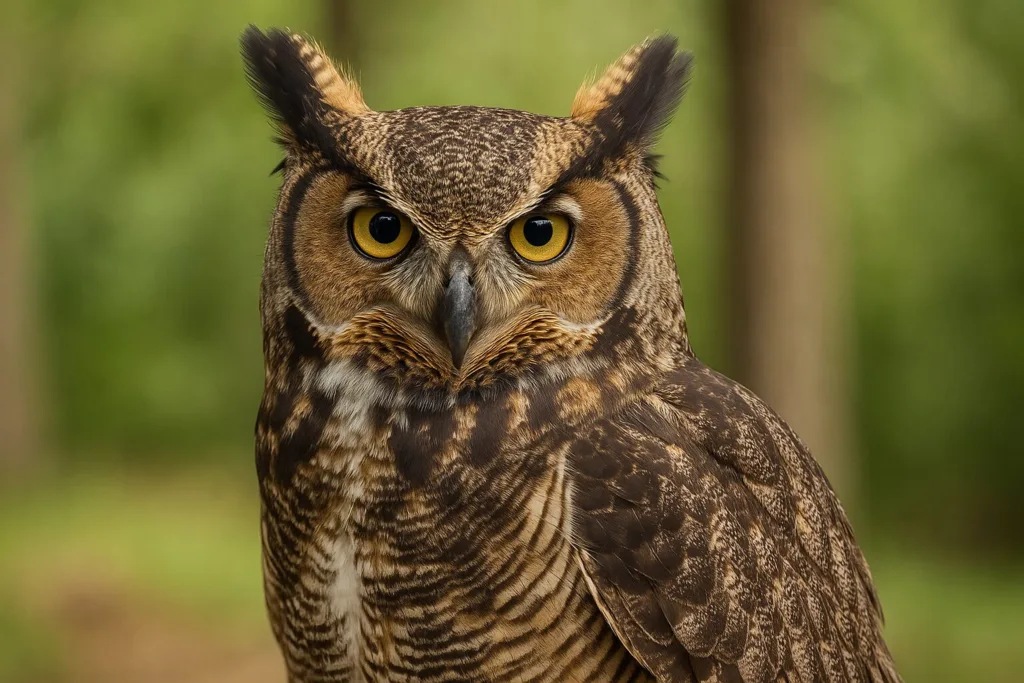 What Does a Great Horned Owl Look Like?