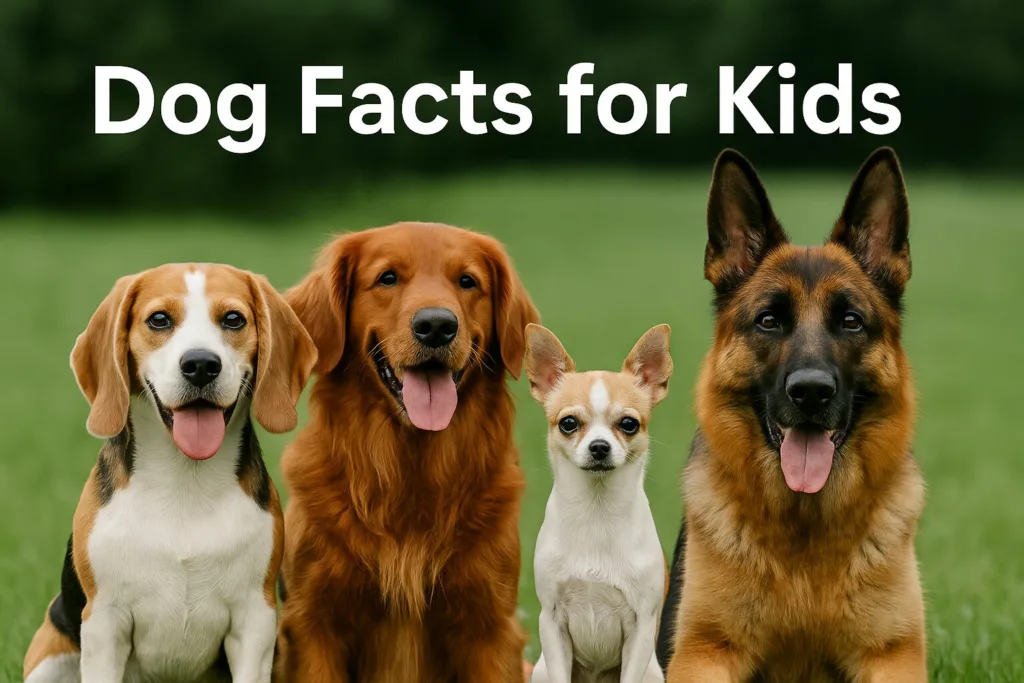 Dog Facts for Kids – Cool, Fun, and Surprising Things About Man’s Best Friend
