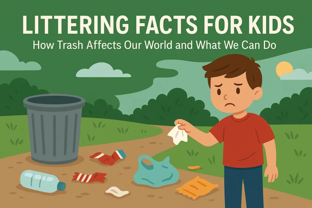 Littering Facts for Kids – How Trash Affects Our World and What We Can Do