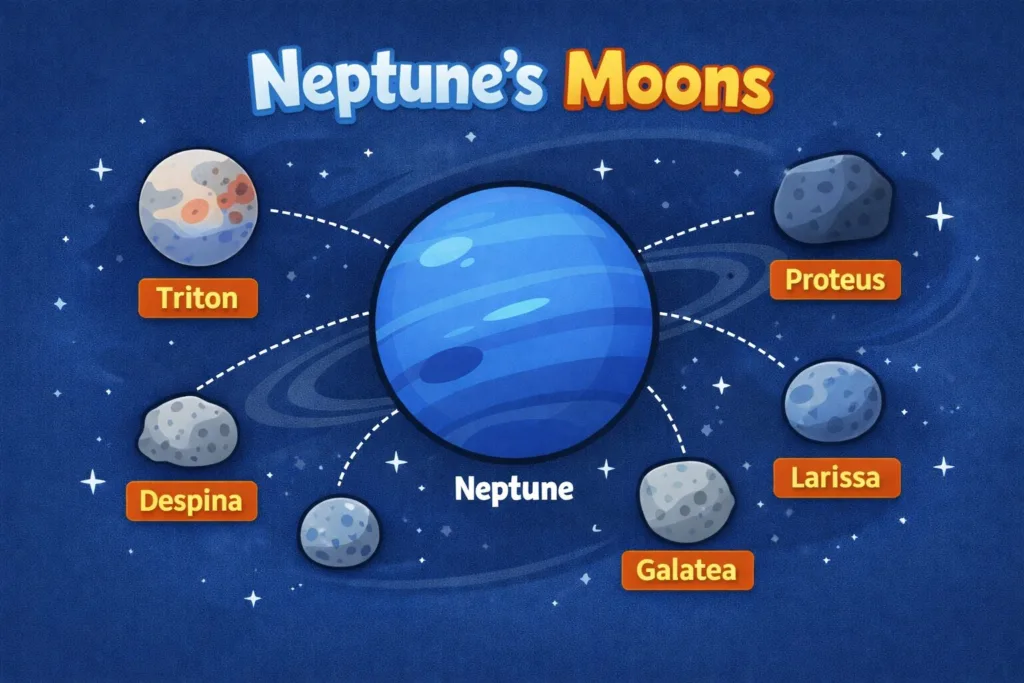 What Are Neptune’s Moons Like? (Meet Triton!)