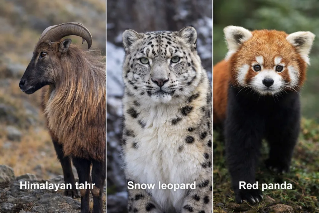 Animals and Plants Near Mount Everest