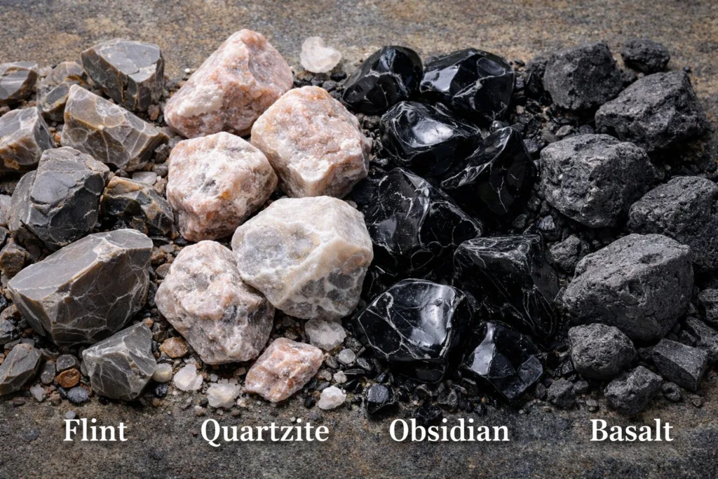 What Were Old Stone Age Tools Made Of?