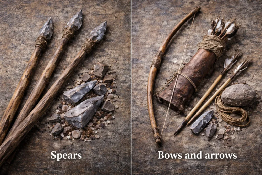 Old Stone Age Weapons for Hunting and Survival