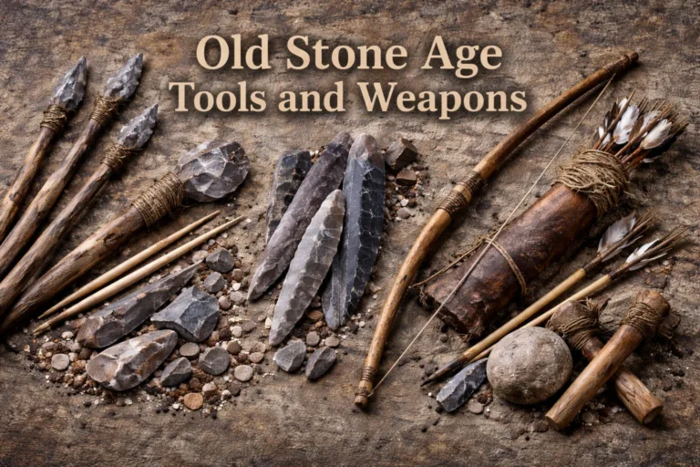 Old Stone Age Tools and Weapons – The First Steps of Human Invention