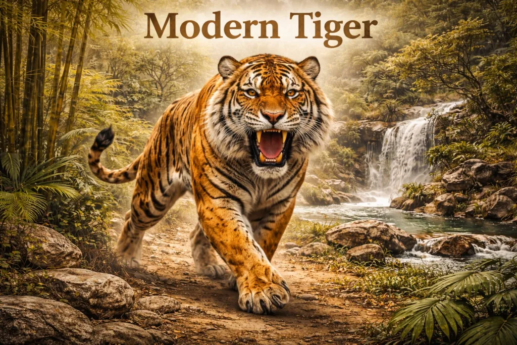 Meet The Modern Tiger (Panthera Tigris)