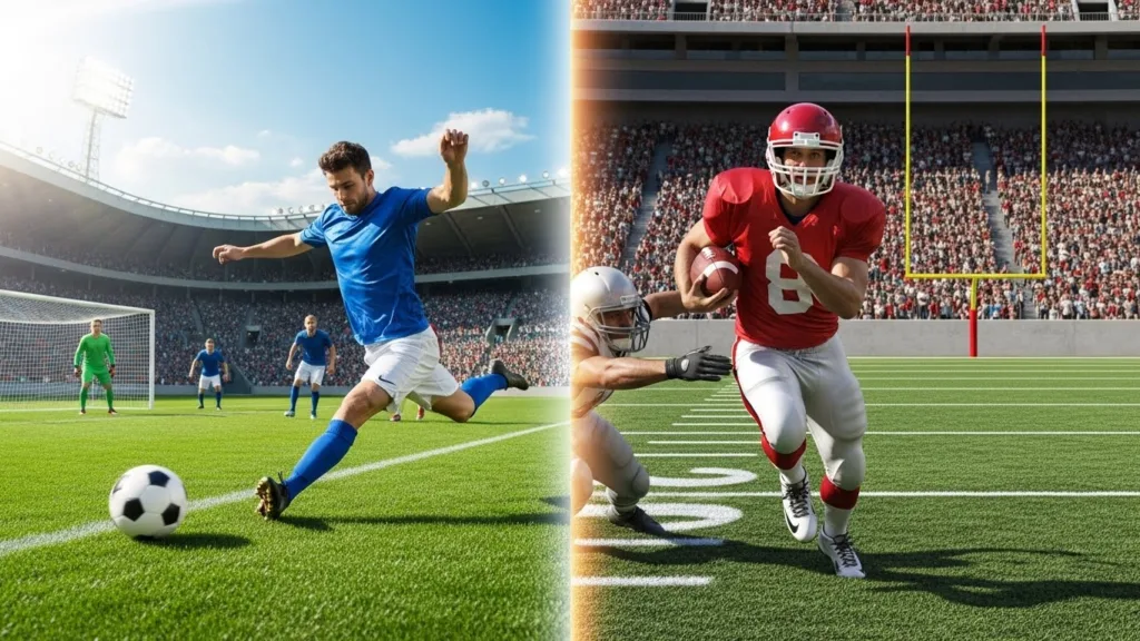 Soccer Vs American Football