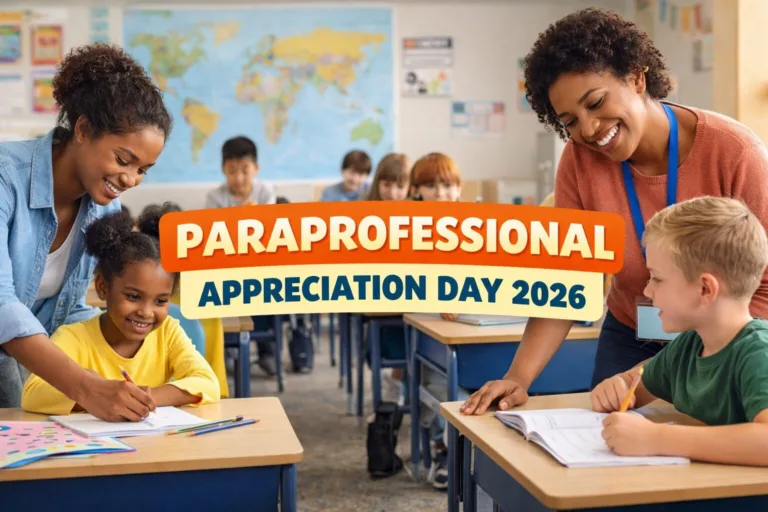 Paraprofessional Appreciation Day 2026