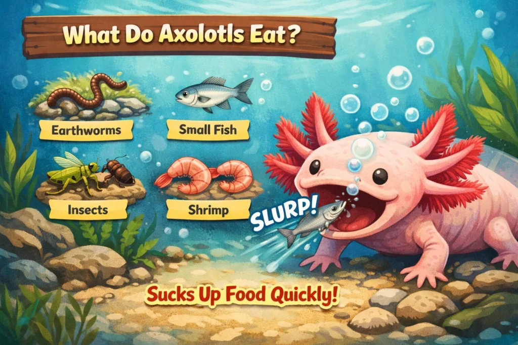 What Do Axolotls Eat