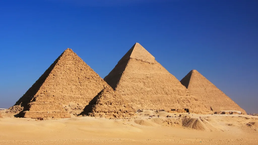 pyramids of giza